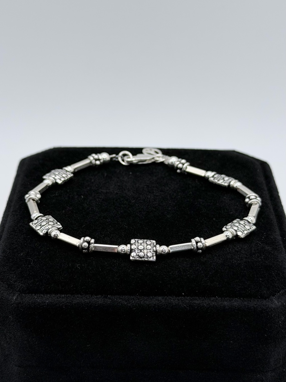 🥀DAEDALA #010 Sterling Silver 925 Artisan Bracelet 7½” Better Bohemian Jewelry🥀
